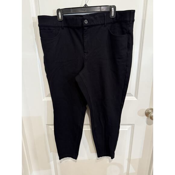 Studio by Torrid Black Stretch Skinny High Waist Pants Size 20T - Picture 1 of 6